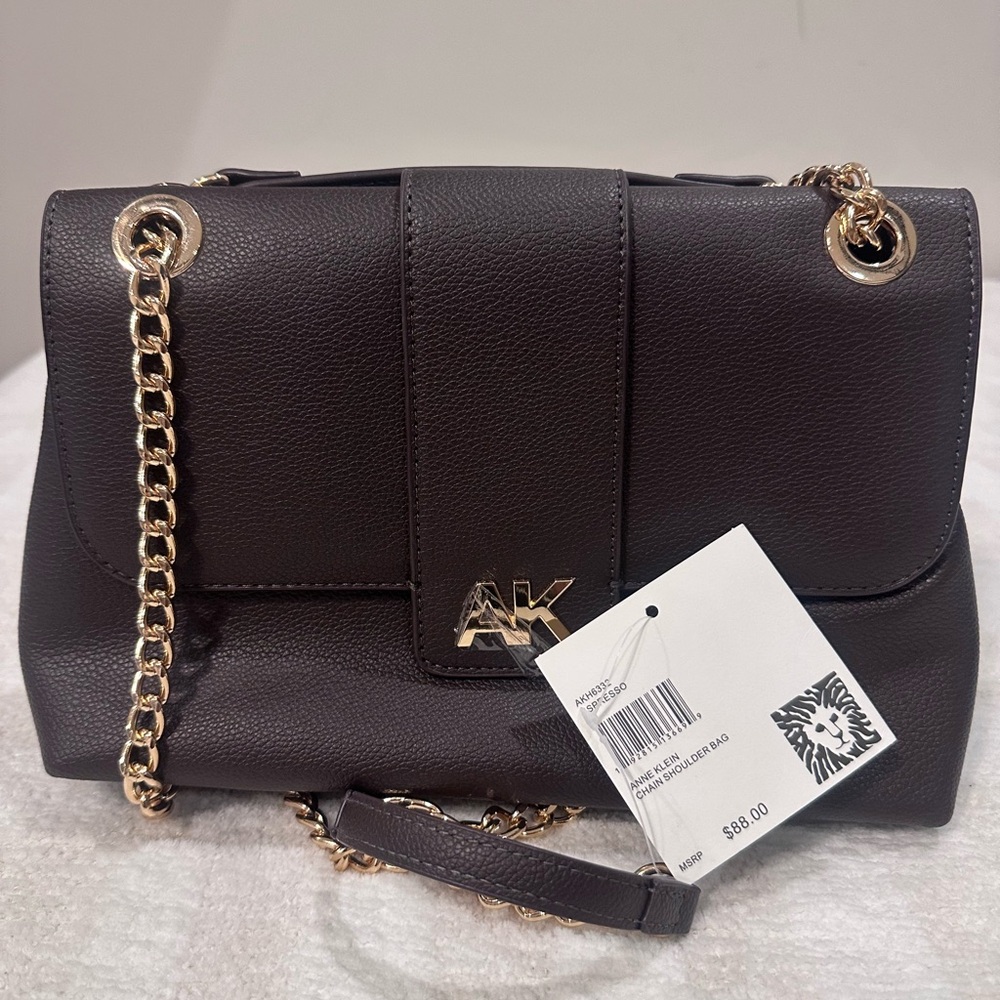 Women's Black Chain Shoulder Bag